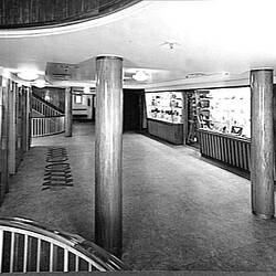 Photograph - Orient Line, RMS Orcades, First-Class Entrance Lobby Shop Display Windows, C Deck Forward, 1948