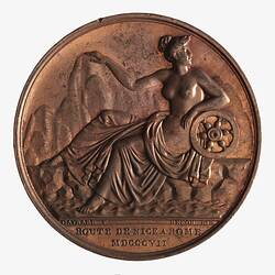 Medal - From Nice to Rome, Napoleon Bonaparte (Emperor Napoleon I), France, 1807