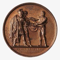 Medal - Taking of Wilna, Napoleon Bonaparte (Emperor Napoleon I), France, 1812
