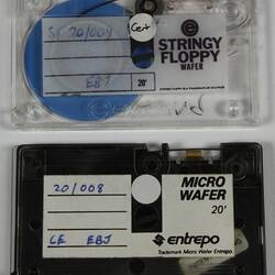 Wallet Of Stringy Floppy Wafers - Exatron, Sorcerer, Computer, circa 1979