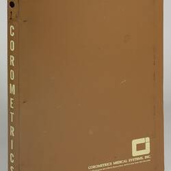 Operating Instruction Manual # 1 - Corometrics Medical Systems, Petal Monitor Model FMS-101B, circa 1975