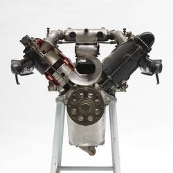 Aero Engine - Wolseley Motors Ltd, Hispano-Suiza W4A, 'Viper', V-8 Inline, Birmingham, England, circa 1918