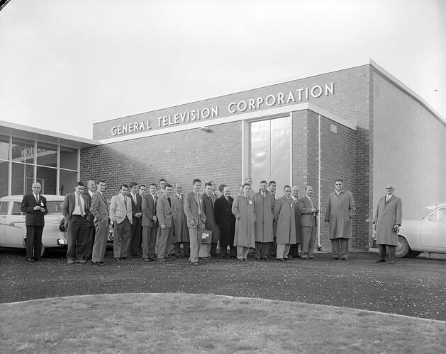 General Television Corporation, Group Outside Transmission Station, Mount Dandenong, Victoria, 28 May 1959