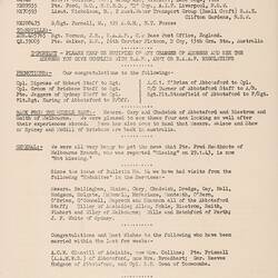 Bulletin - 'Kodak Staff Service Bulletin', No 15, 13 Mar 1943