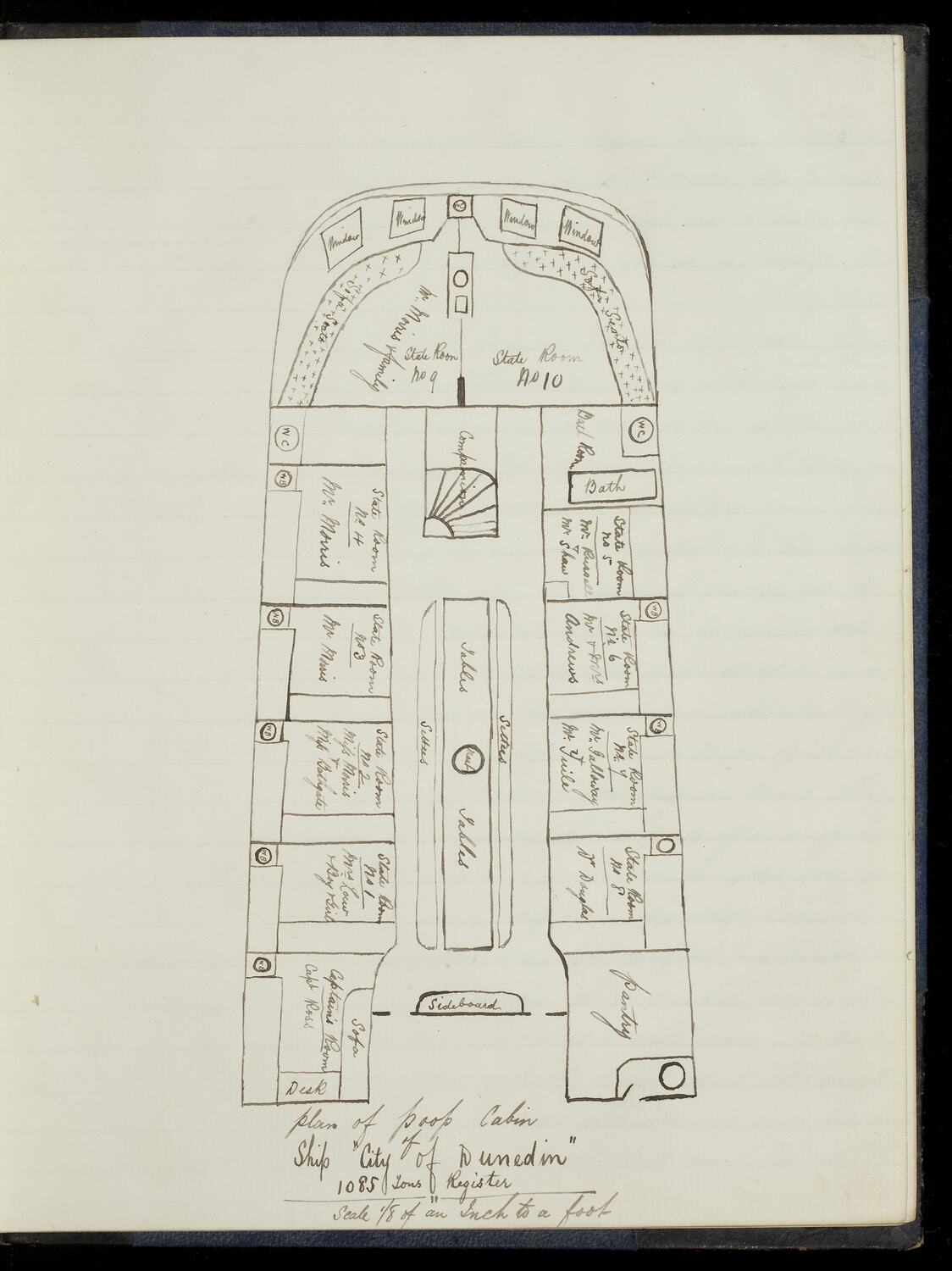 Diary - David Yuile, 'City of Dunedin' & S.S. 'Albion', 1872