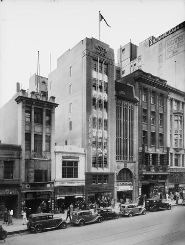 Kodak Australasia Pty Ltd, Kodak House Building Exterior, Collins Street, Melbourne, Sep 1935
