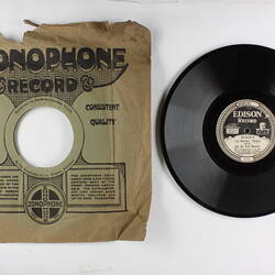 Disc Recording - Edison, Double-Sided, 'Spring Song' and 'Anitra' Dance', 1919-1929