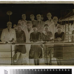 Group at Sporting Venue, circa 1920s