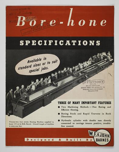 Front cover with photo image and descriptive text.