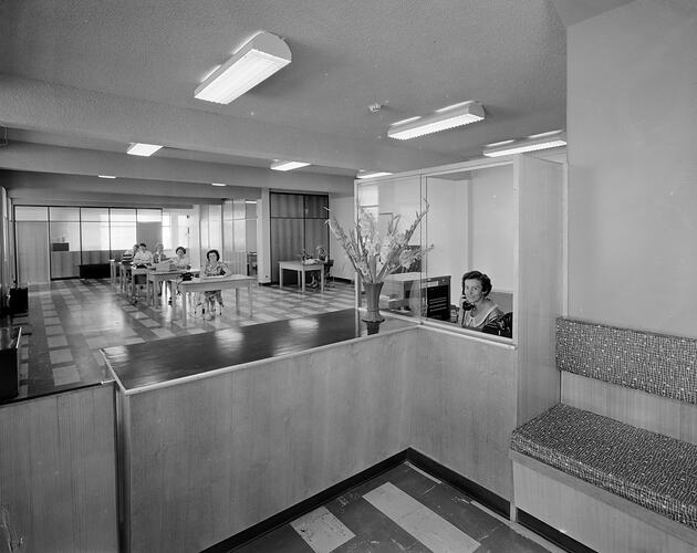 Coca Cola, Administration Office Interior, Moorabbin, Victoria, 18 Jan 1960