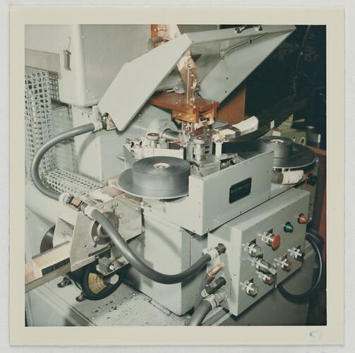35mm Cartridge Velvet Seal Machine, Kodak Factory, Coburg, circa 1960s