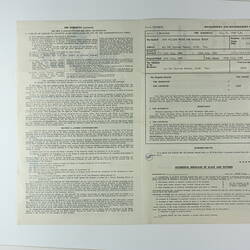 Home Insurance Policy - National Mutual Fire Insurance Company Ltd, John & Barbara Woods, Lalor, 28 Jul 1960