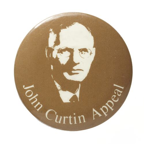 Badge - John Curtin Appeal (part of)