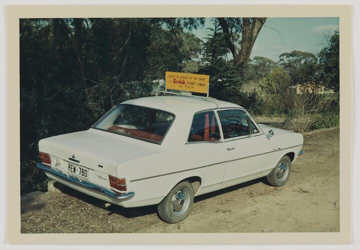 Kodak Australasia Pty Ltd, Kodak Vehicle Sign, Adelaide, circa 1960's