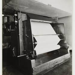 Photograph - Kodak Australasia Pty Ltd, 'Back of Coating Machine', Abbotsford, circa 1940s-1950s