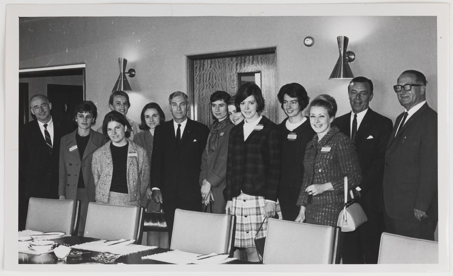 Photograph Kodak Australasia Pty Ltd, Group in a Boardroom, Coburg