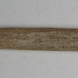 Bone implement, Yaghan, Rio Douglas, Navarino Island, Magallanes, Chilean Antarctic, Chile
