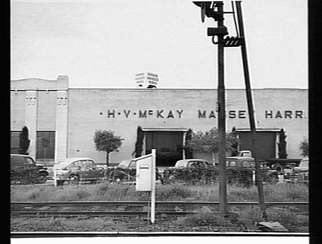 Photograph - H. V. McKay factory and/or equipment