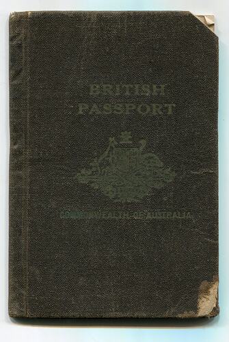 Passport - British, Lindsay Motherwell, Commonwealth of Australia, 1951
