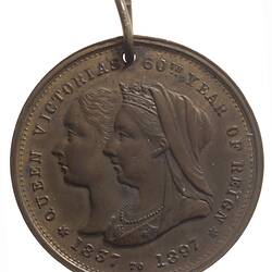 Medal - Diamond Jubilee of Queen Victoria, Celebration, Australia, 1897