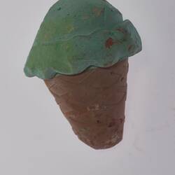 Chalk Piece - Ice Cream Shape, Used By Elizabeth & Esther Li, Glen Waverley, May-Jun 2020