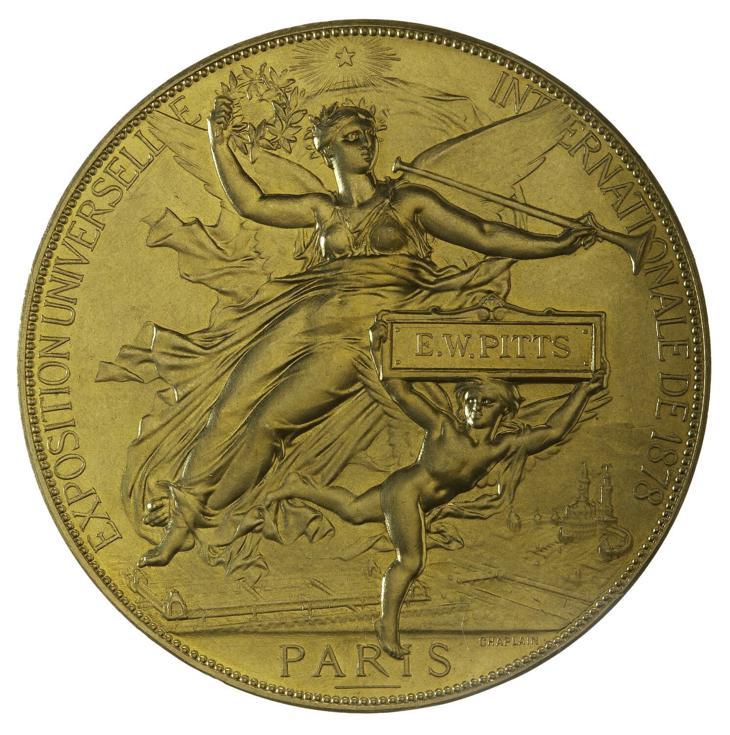 Medal - Exposition Universelle, Internationale Gold Prize