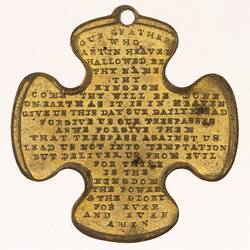 Medal - Australian Religious, c. 1890 AD