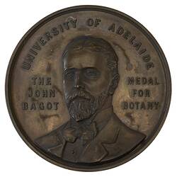 Medal - John Bagot, University of Adelaide Prize, c. 1912 AD