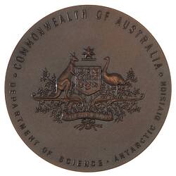Medal - Antarctic Research Expeditions, Department of Science, c. 1977 AD