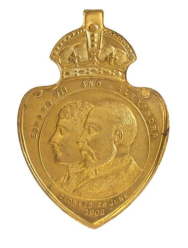 Medal - Edward VII Coronation, Healesville, 1902 AD