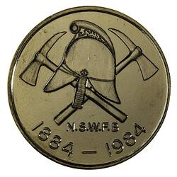 Medal - Centenary of New South Wales Fire Brigade, 1984 AD
