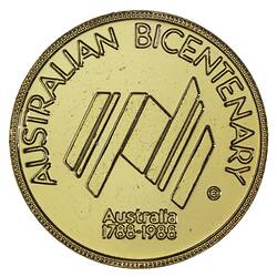 Medal - Australian Bicentenary, 1988 AD