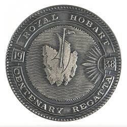 Medal - Royal Hobart Centenary Regatta, 1938 AD