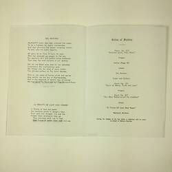 HT 54721, Pamphlet - Church Service Program, SS Oriana, 2 Jun 1968 (MIGRATION), Document, Registered