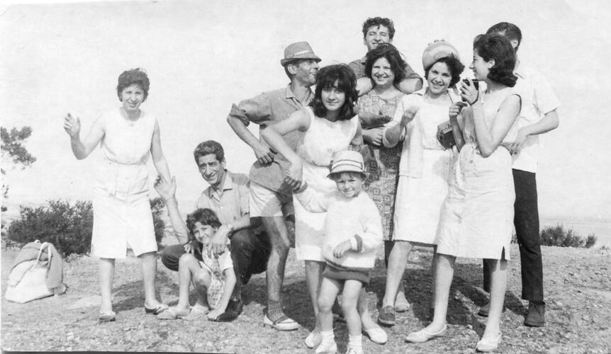 Iole & Vincenzo Marino, Family Beach Picnic, Altona, 1964::