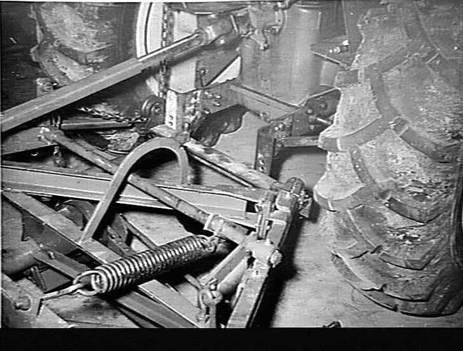 744 D AND PTO MOWER 3 POINT LINKAGE: JULY 1954