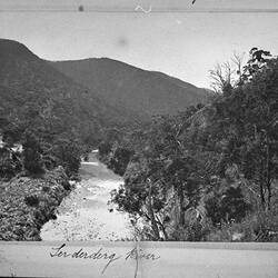 Photograph - 'Lerderderg River', by A.J. Campbell, Lerdederg River, Victoria, 1895