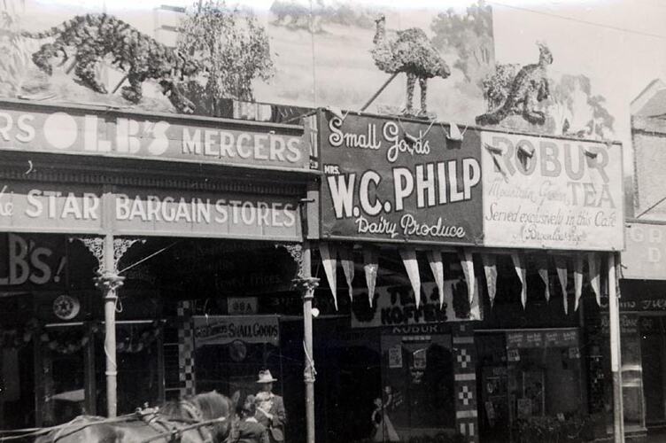 Photograph - Street Scene, Ballarat, 1939