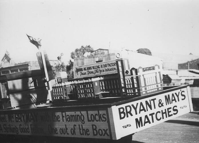 Photograph - Decorated Truck, Ballarat, 1935