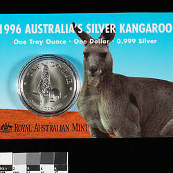 Silver Kangaroo Dollar, 1996