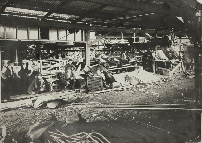 Photograph - McKay Woodwork Department, Ballarat