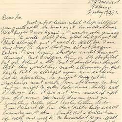 Page - Letter, Father to Royce, Personal, 17 Feb 1942