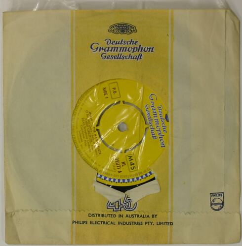Disc Recording - The Magic Flute, 45 RPM