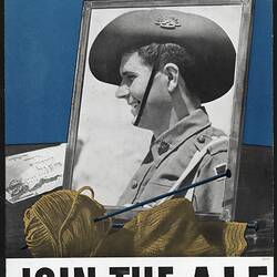Poster - Recruitment, 'Join the AIF', World War II, 1943