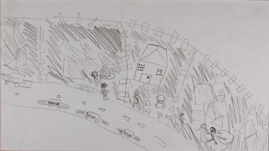 Artwork - 'The Aftermath', Healesville Primary School, 2009