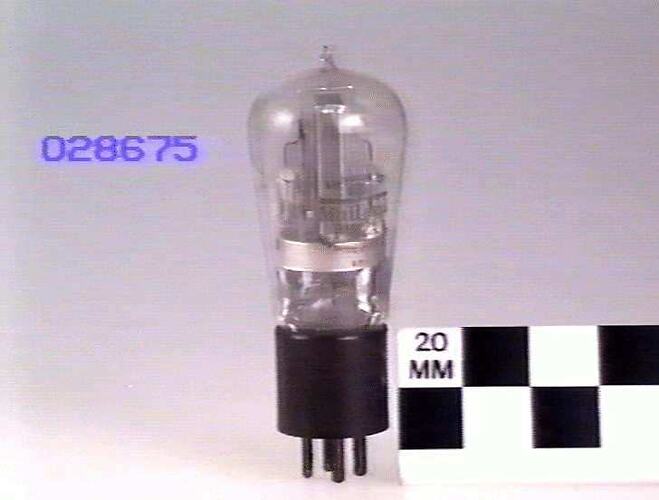 Electronic Valve - Mullard, Tetrode, Type PM12A, c 1932