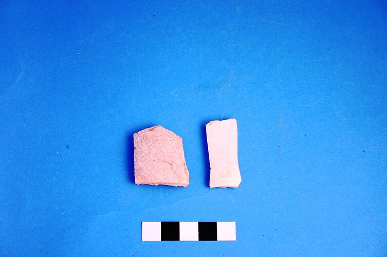 Sherds - Ceramic, White Glazed, circa 1805-circa mid-20th century