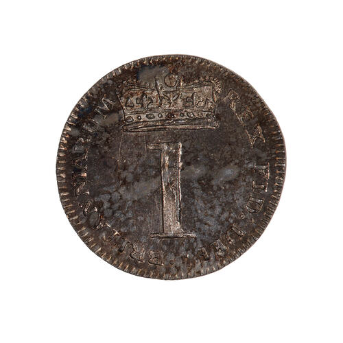 Coin - Penny, George III, Great Britain, 1818 (Reverse)