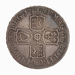 Coin - Halfcrown, Queen Anne, Great Britain, 1707 (Reverse)