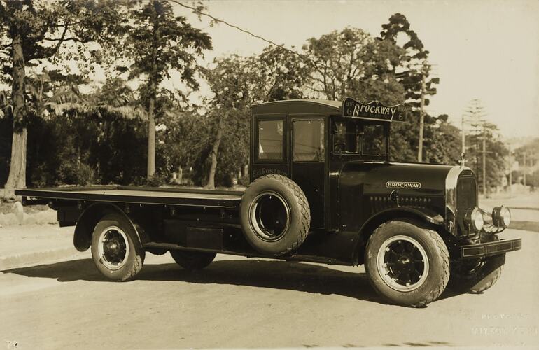 Photograph - Brockway Motors Ltd, Brockway Big Six Speed Wagon, Sydney, New South Wales, circa 1920